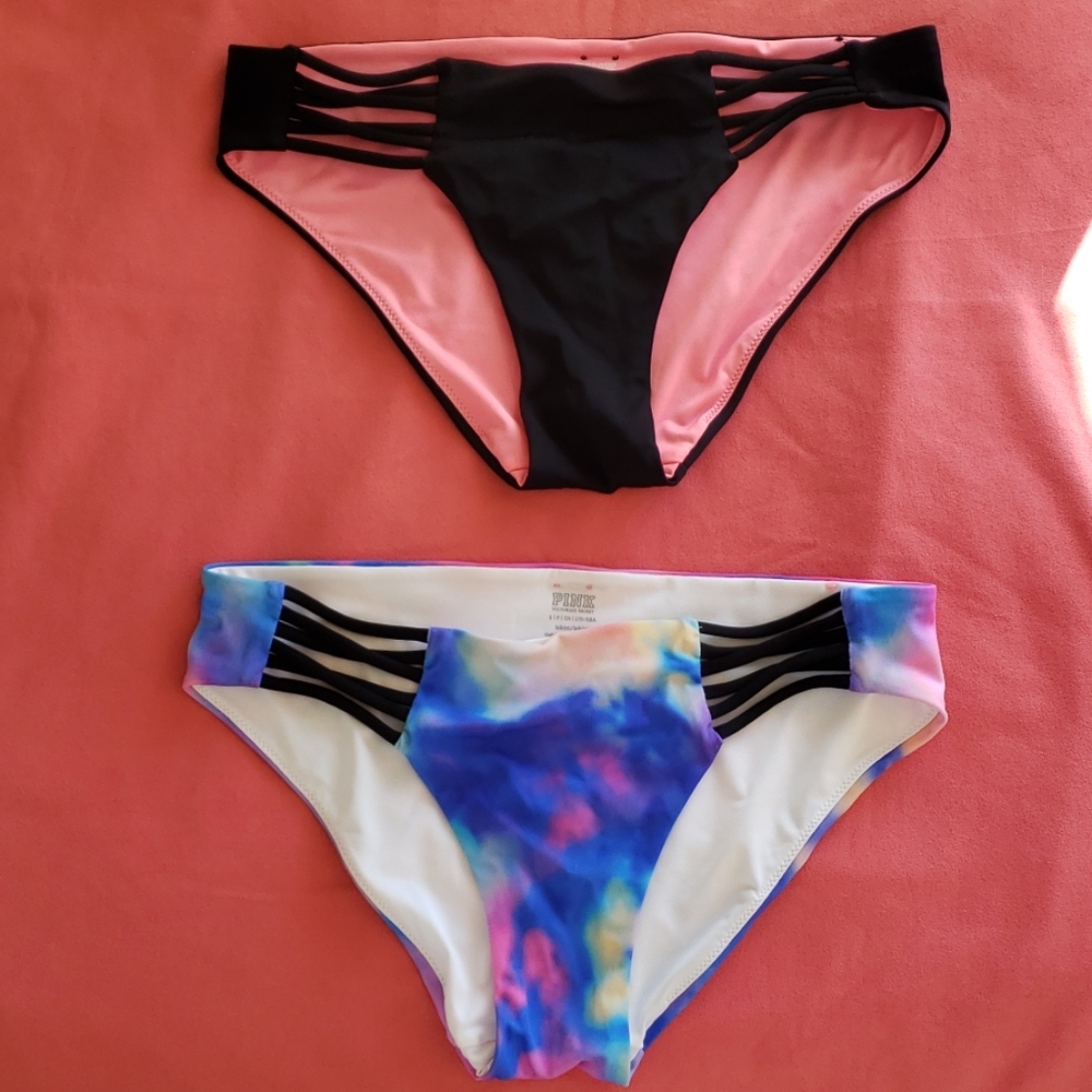 Victoria's Secret PINK bikini bottom bundle